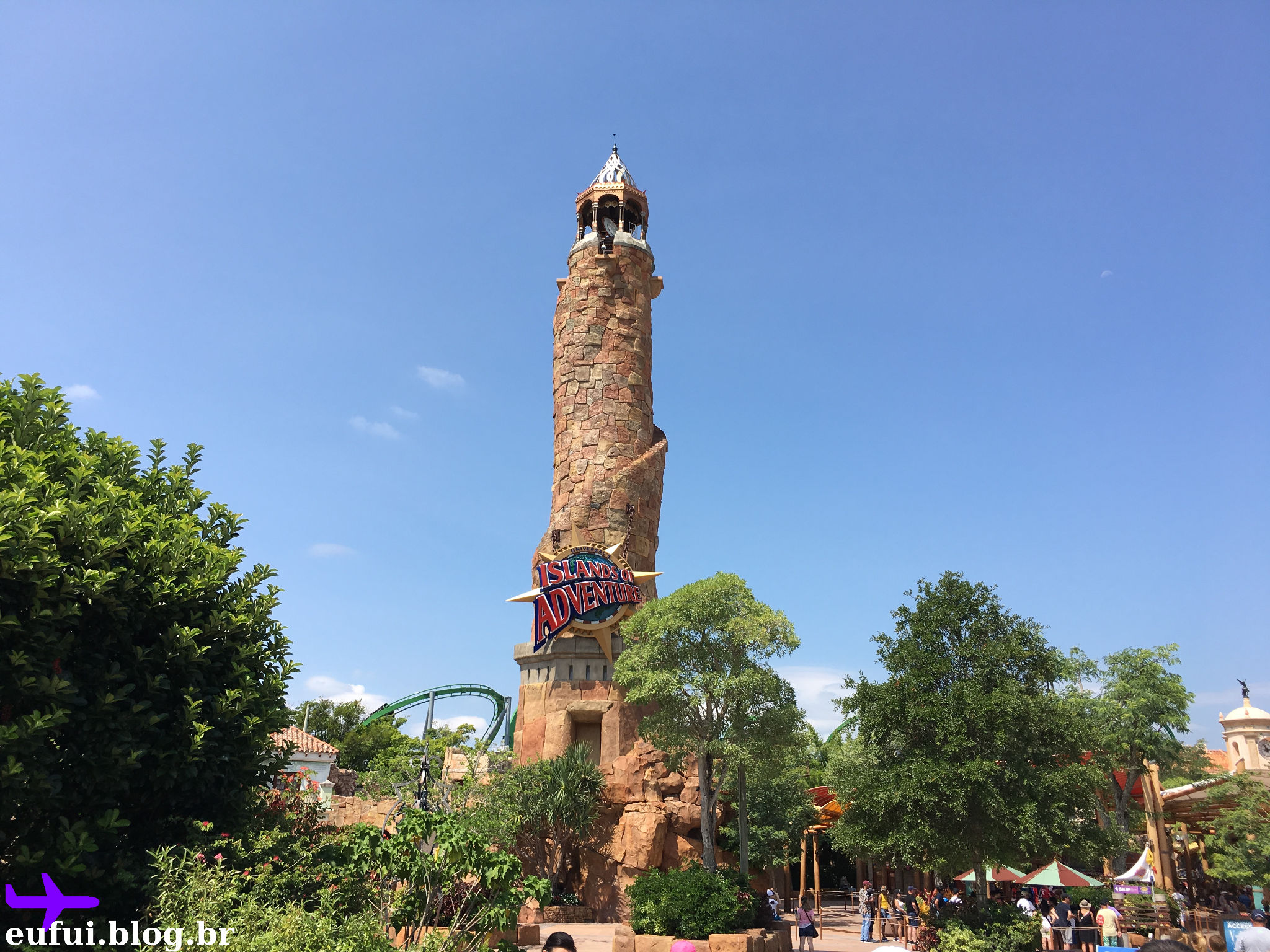 Brinquedos Radicais com Água no Universal Island Of Adventure